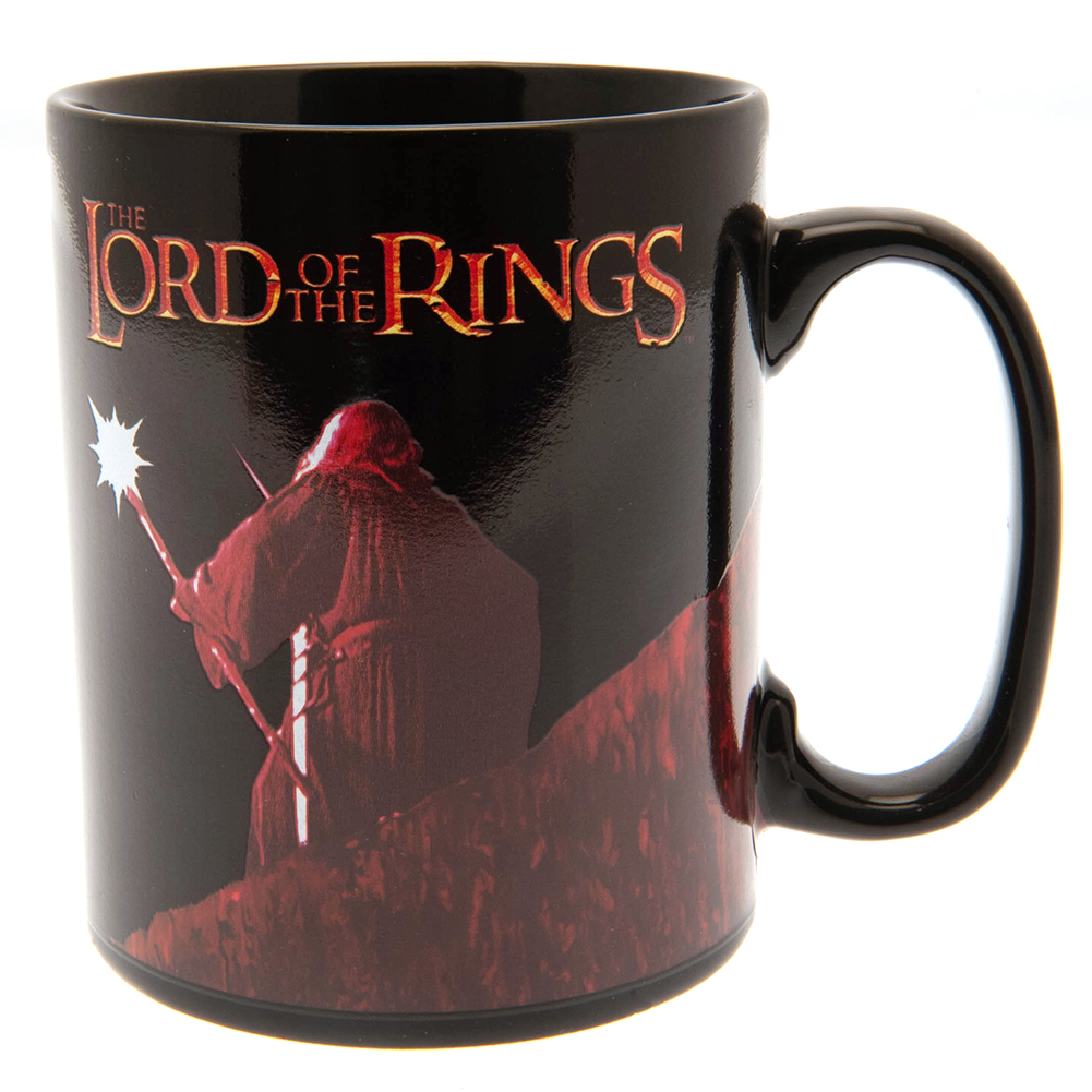 (image for) The Lord Of The Rings Heat Changing Mega Mug Shall Not Pass