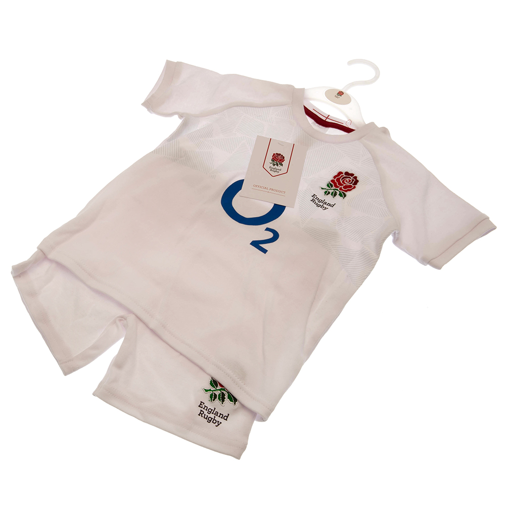 (image for) England RFU Shirt & Short Set 3/6 mths PC