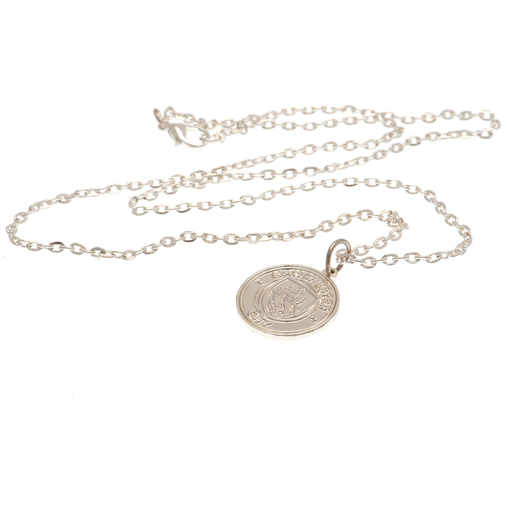 (image for) Manchester City FC Silver Plated Boxed Pendant