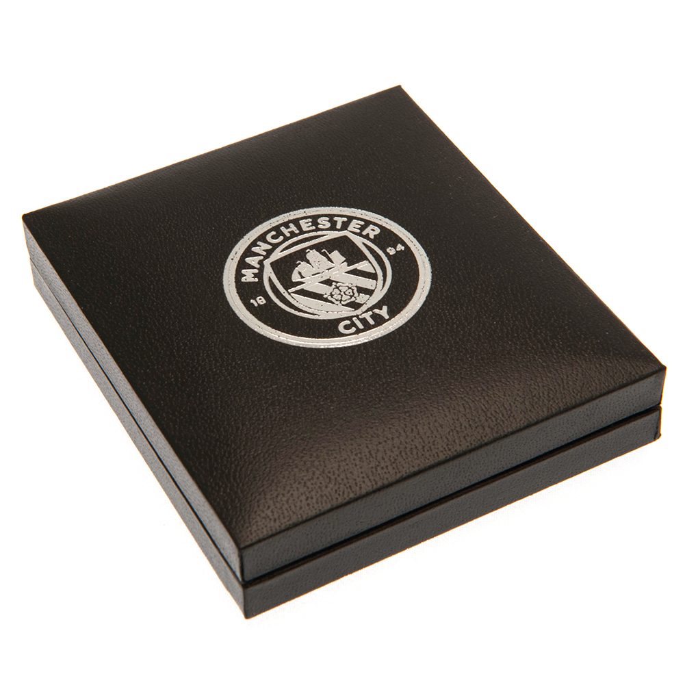 (image for) Manchester City FC Silver Plated Boxed Pendant