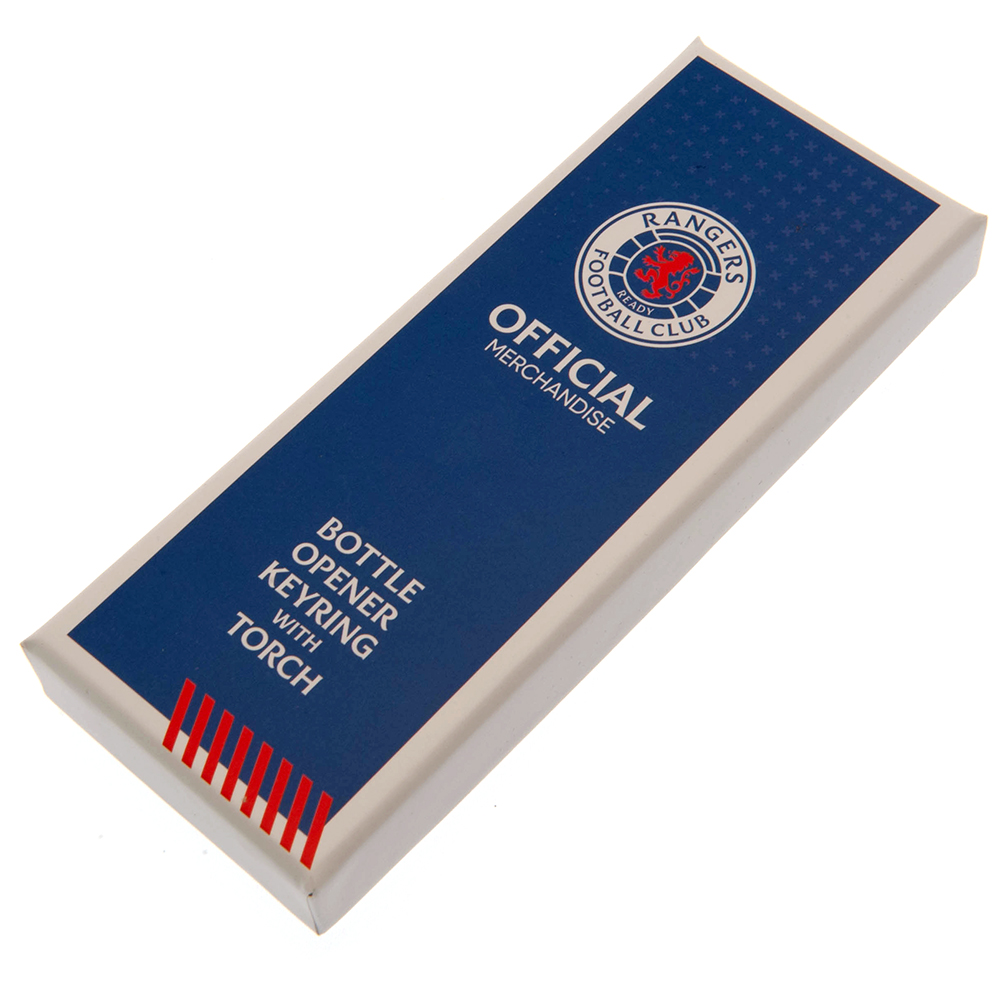 (image for) Rangers FC Keyring Torch Bottle Opener