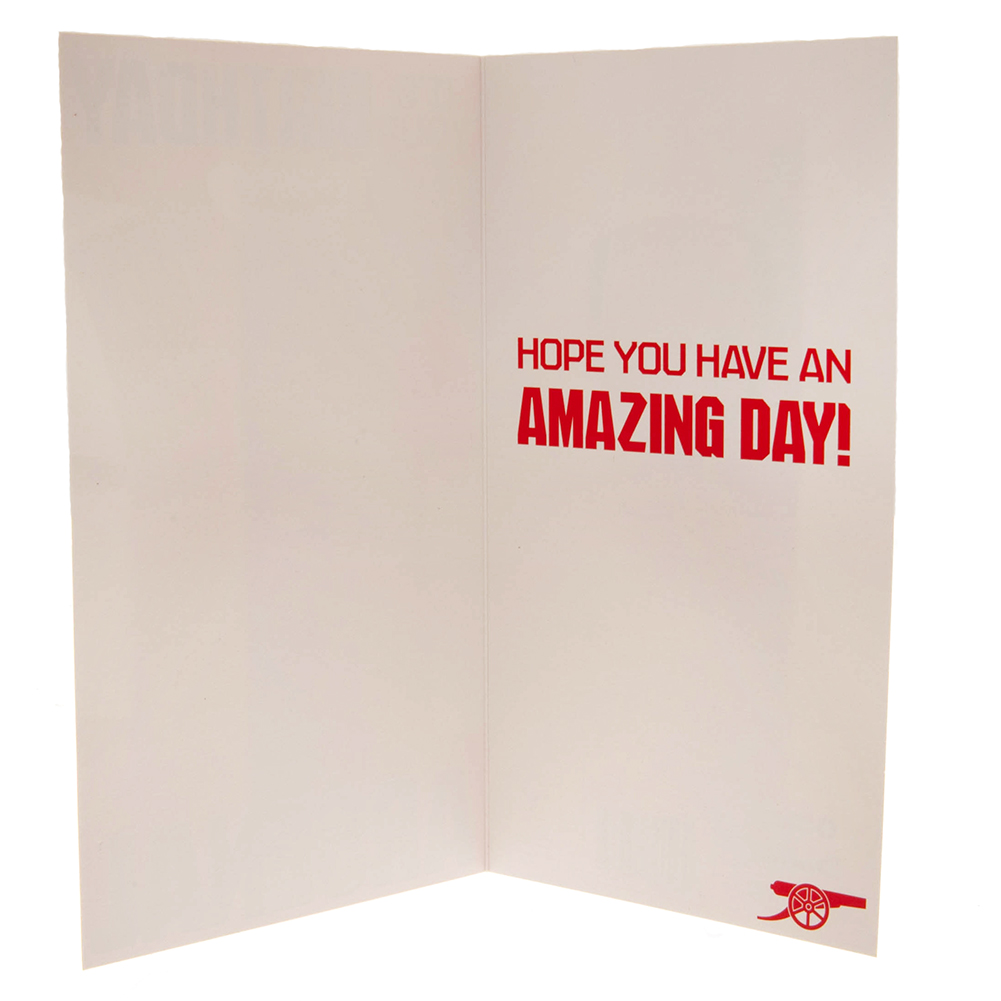 (image for) Arsenal FC Retro Shirt Birthday Card