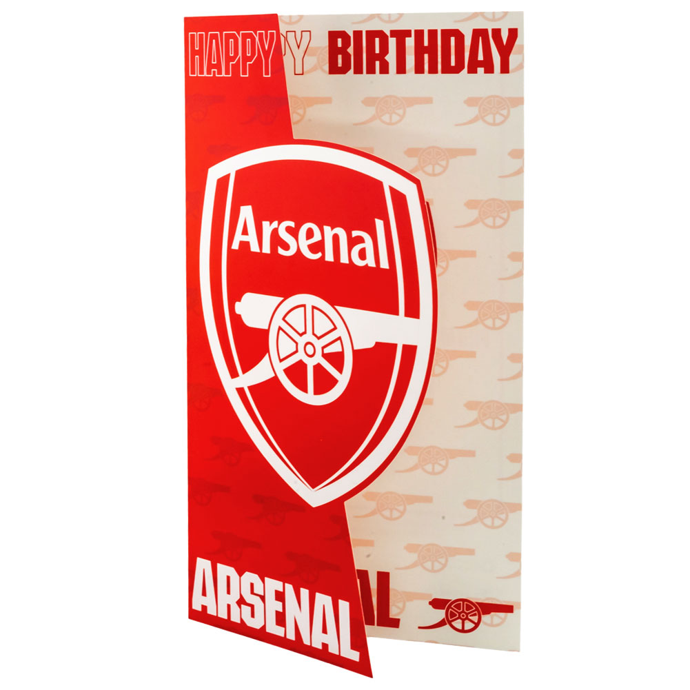 (image for) Arsenal FC Crest Birthday Card