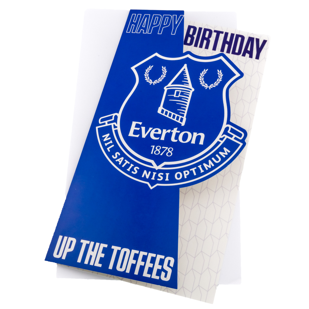 (image for) Everton FC Crest Birthday Card