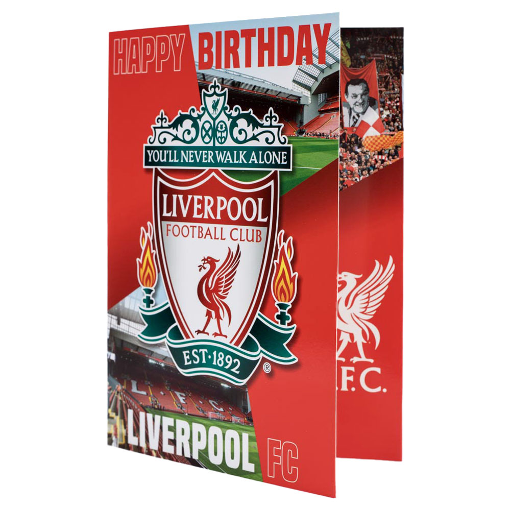 (image for) Liverpool FC Musical Birthday Card