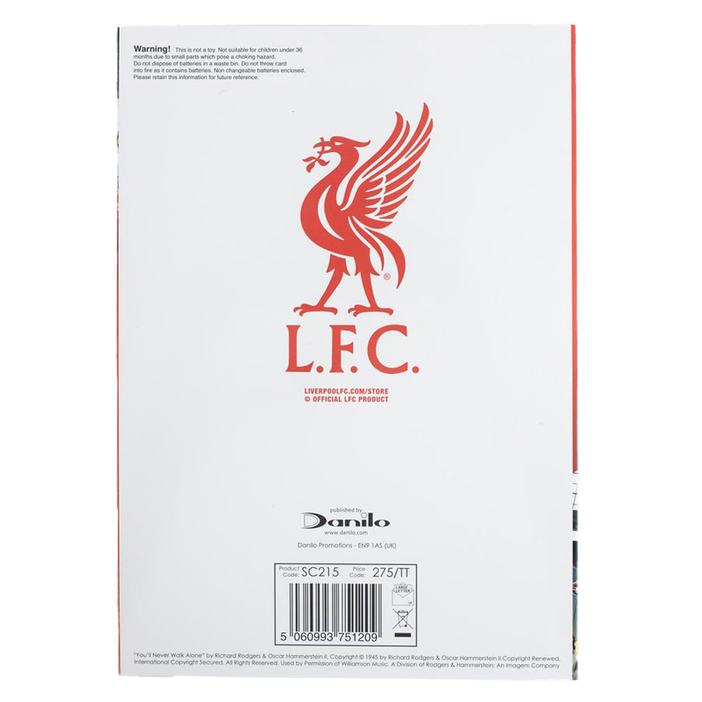 (image for) Liverpool FC Musical Birthday Card