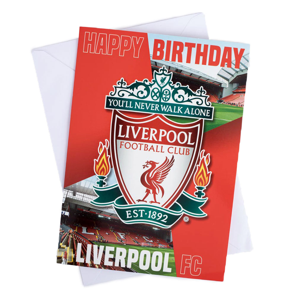 (image for) Liverpool FC Musical Birthday Card