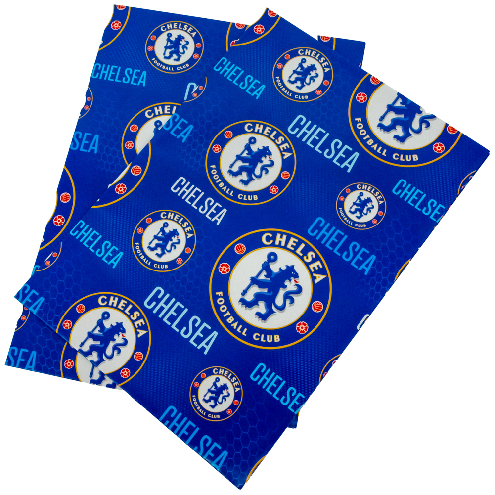 (image for) Chelsea FC Text Gift Wrap