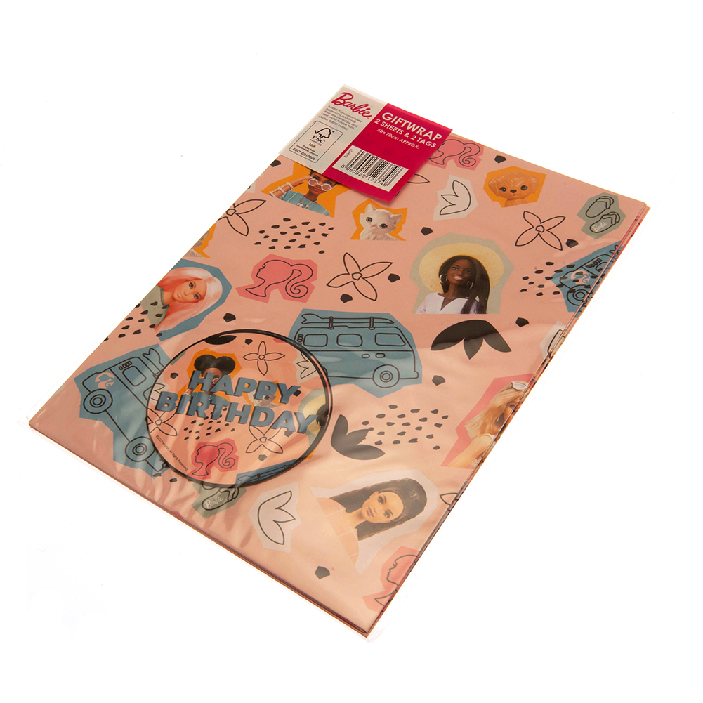(image for) Barbie Gift Wrap