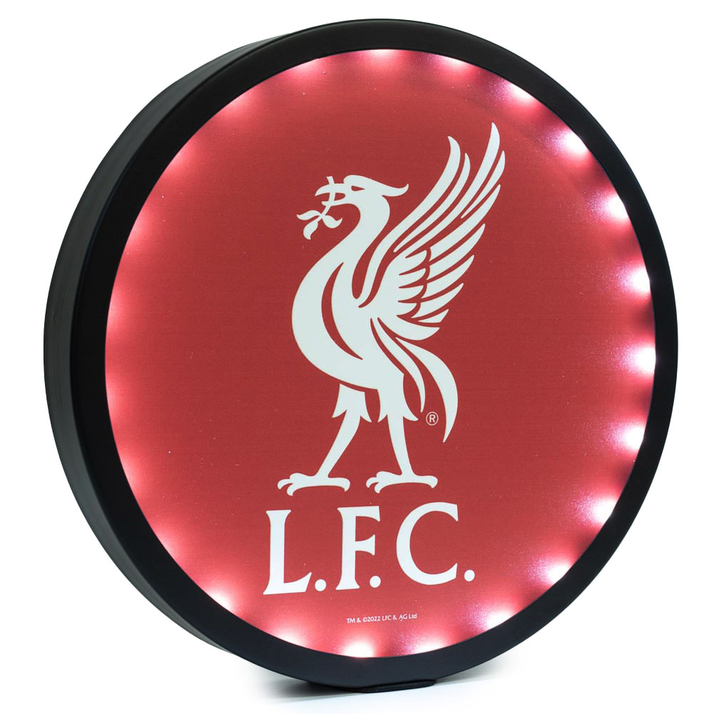 (image for) Liverpool FC Metal LED Logo Sign
