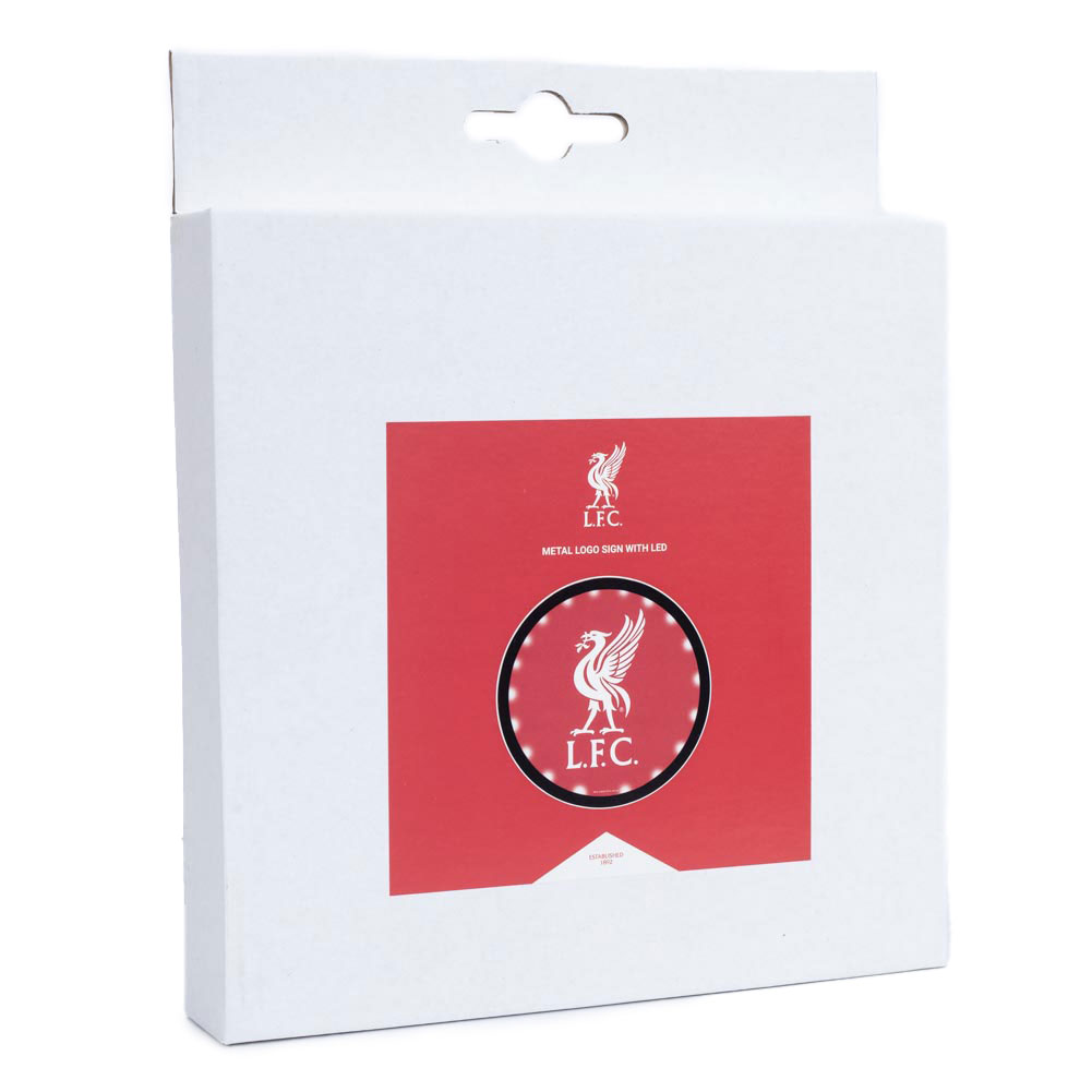 (image for) Liverpool FC Metal LED Logo Sign