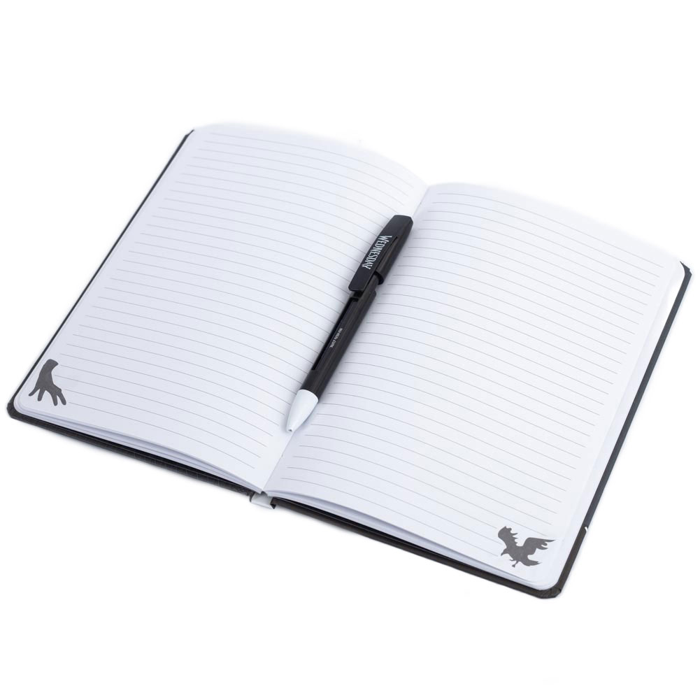 (image for) Wednesday Notebook & Pen Set