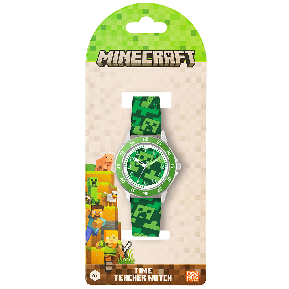 (image for) Minecraft Junior Time Teacher Watch Creeper