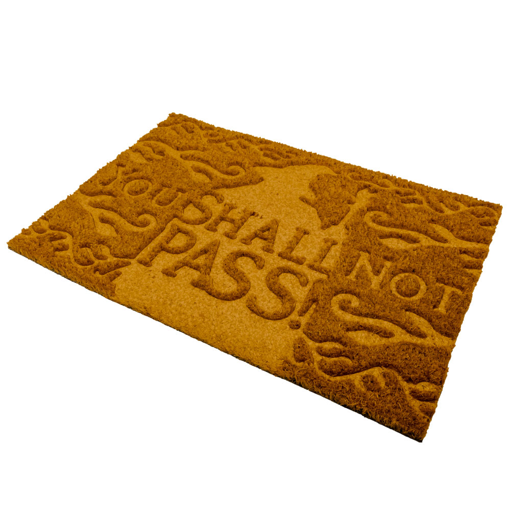 (image for) The Lord Of The Rings Embossed Doormat