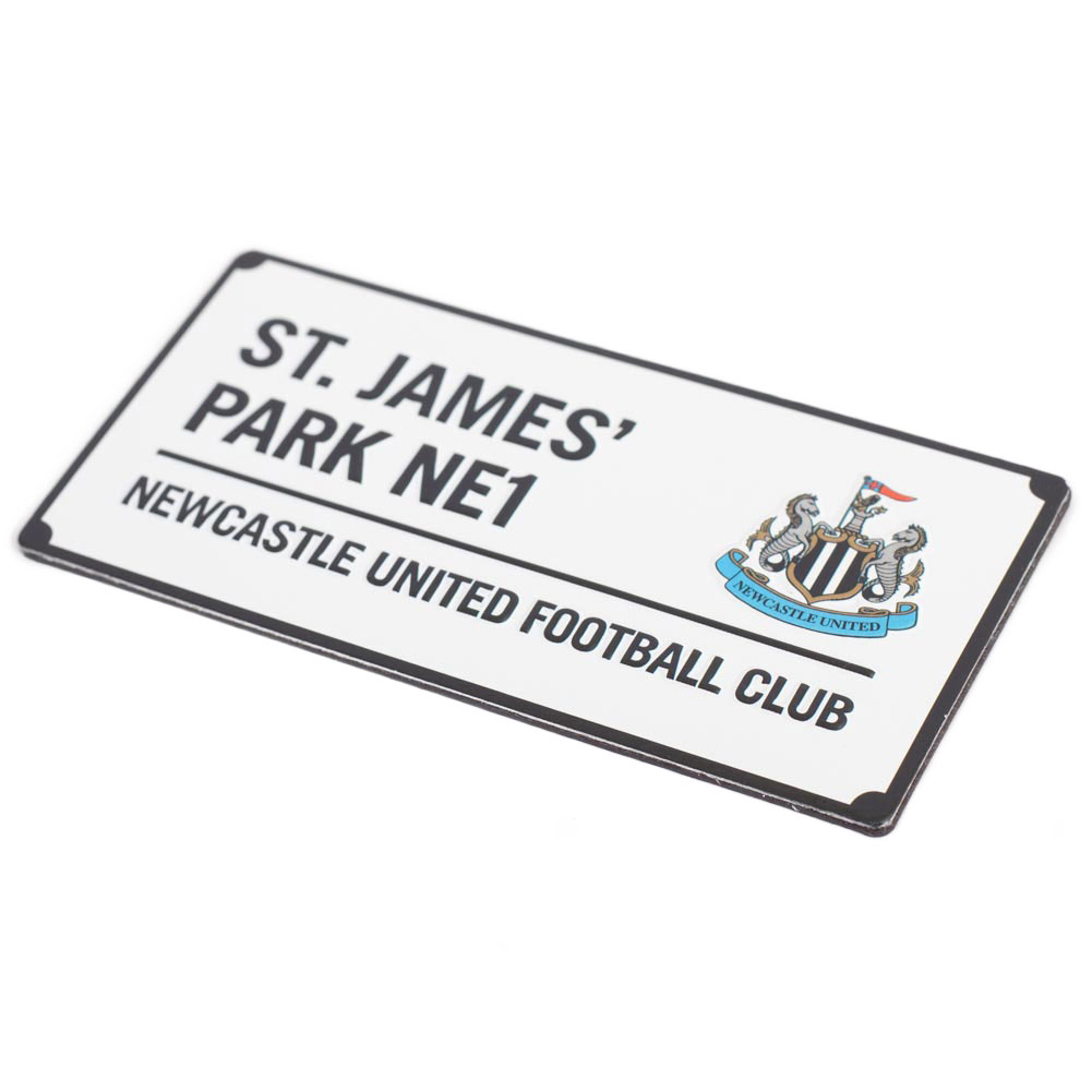 (image for) Newcastle United FC Street Sign Fridge Magnet