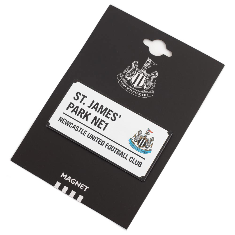 (image for) Newcastle United FC Street Sign Fridge Magnet