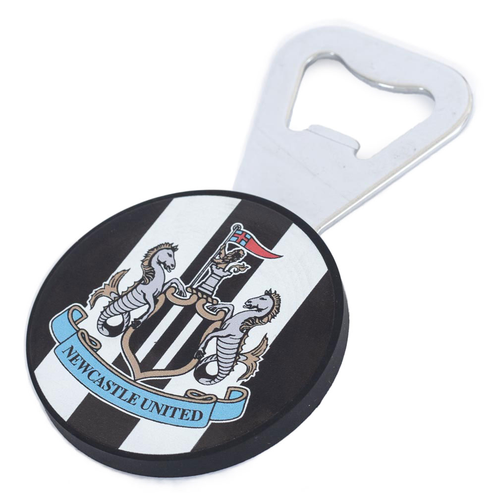 (image for) Newcastle United FC PVC Round Magnetic Bottle Opener