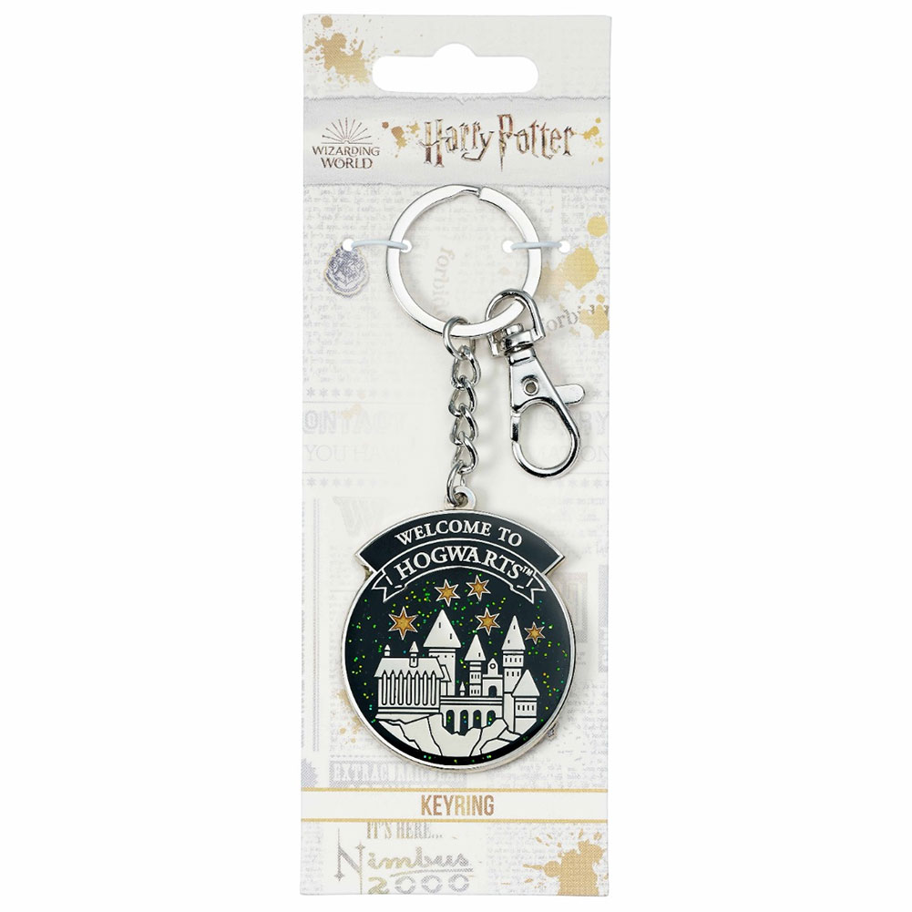 (image for) Harry Potter Charm Keyring Hogwarts Castle