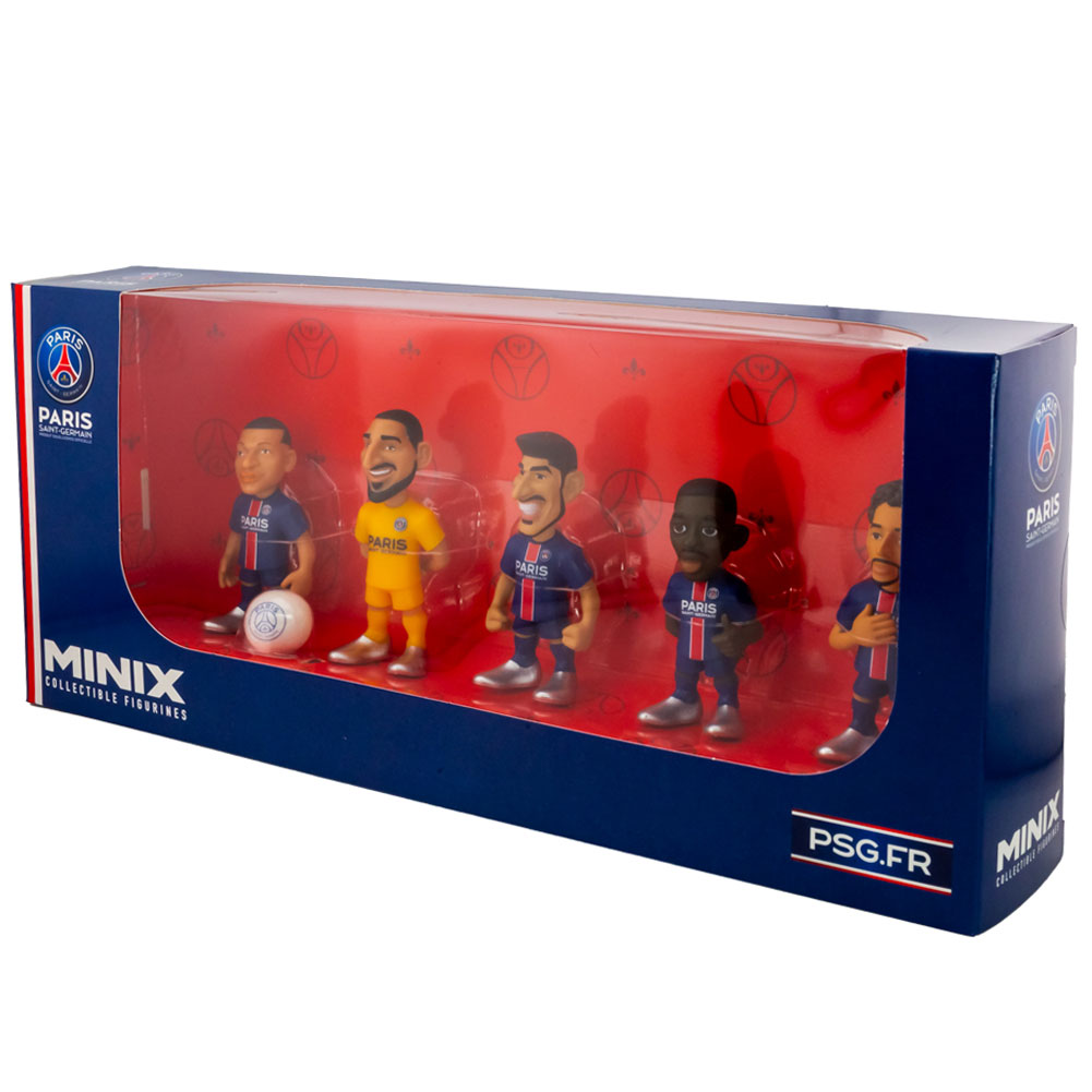 (image for) Paris Saint Germain FC MINIX Figures 7cm 5pk