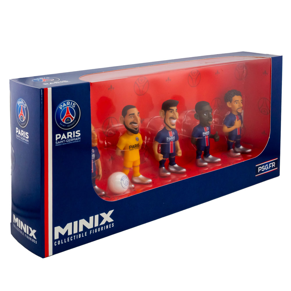 (image for) Paris Saint Germain FC MINIX Figures 7cm 5pk