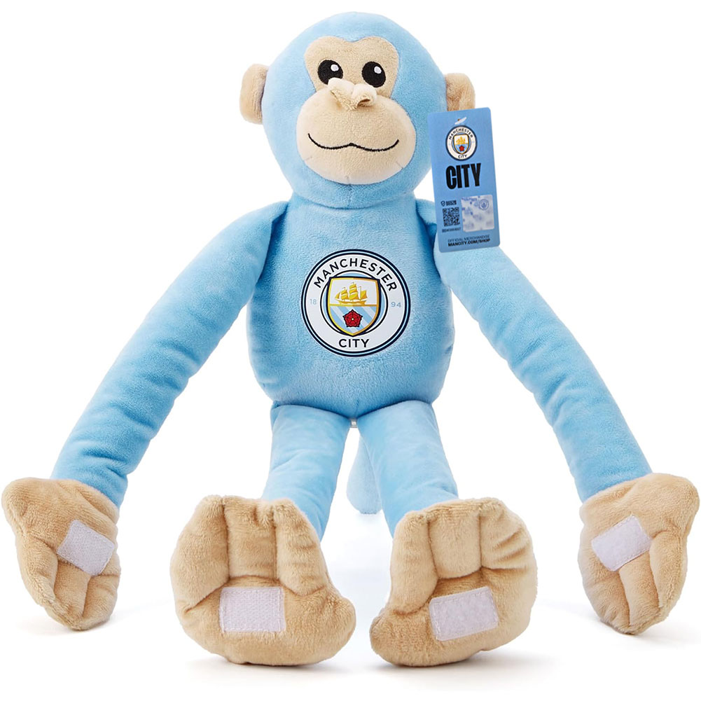 (image for) Manchester City FC Plush Hanging Monkey