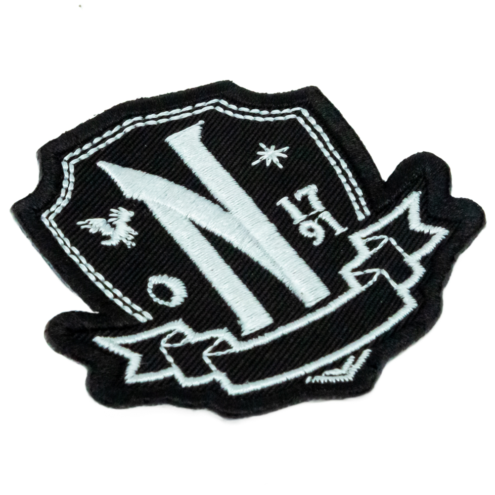 (image for) Wednesday Iron-On Patch