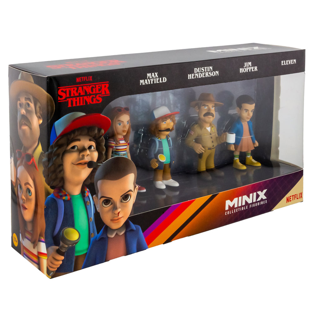 (image for) Stranger Things MINIX Figures 7cm 4pk
