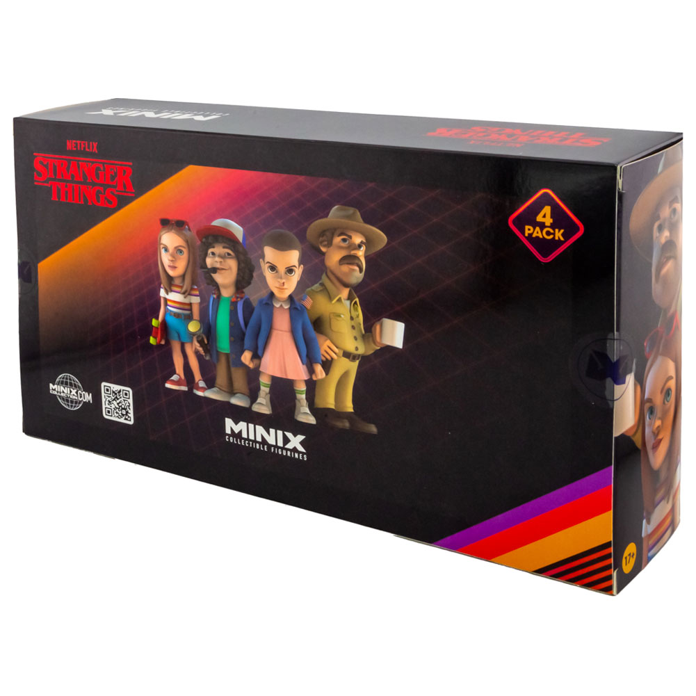 (image for) Stranger Things MINIX Figures 7cm 4pk