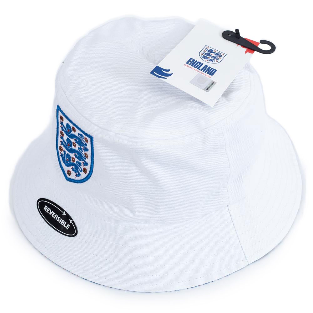 (image for) England FA Reversible White Bucket Hat