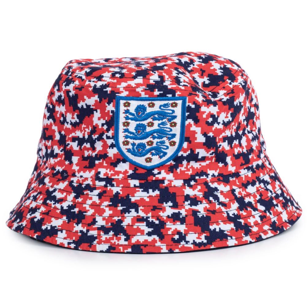 (image for) England FA Reversible Camo Bucket Hat