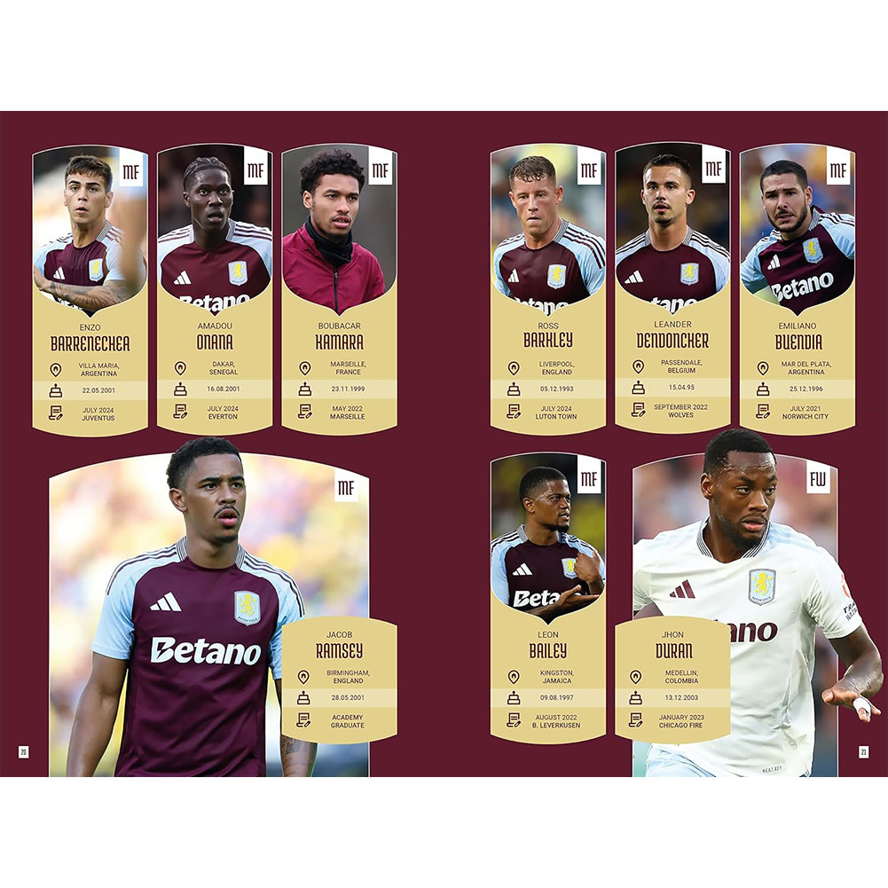 (image for) Aston Villa FC Annual 2025