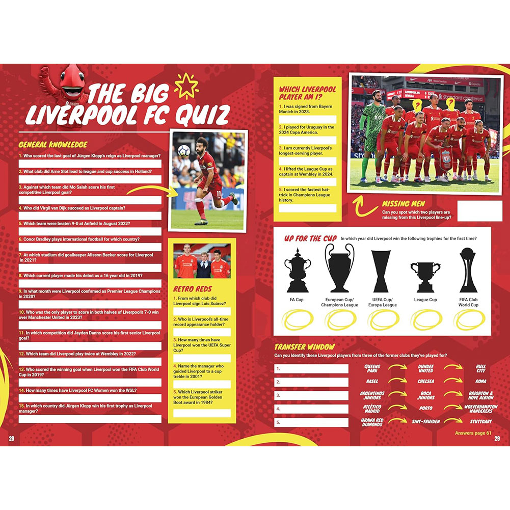 (image for) Liverpool FC Annual 2025