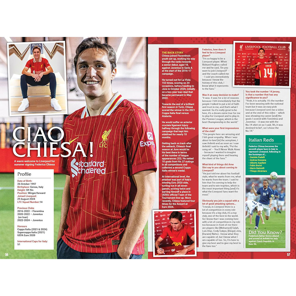 (image for) Liverpool FC Annual 2025