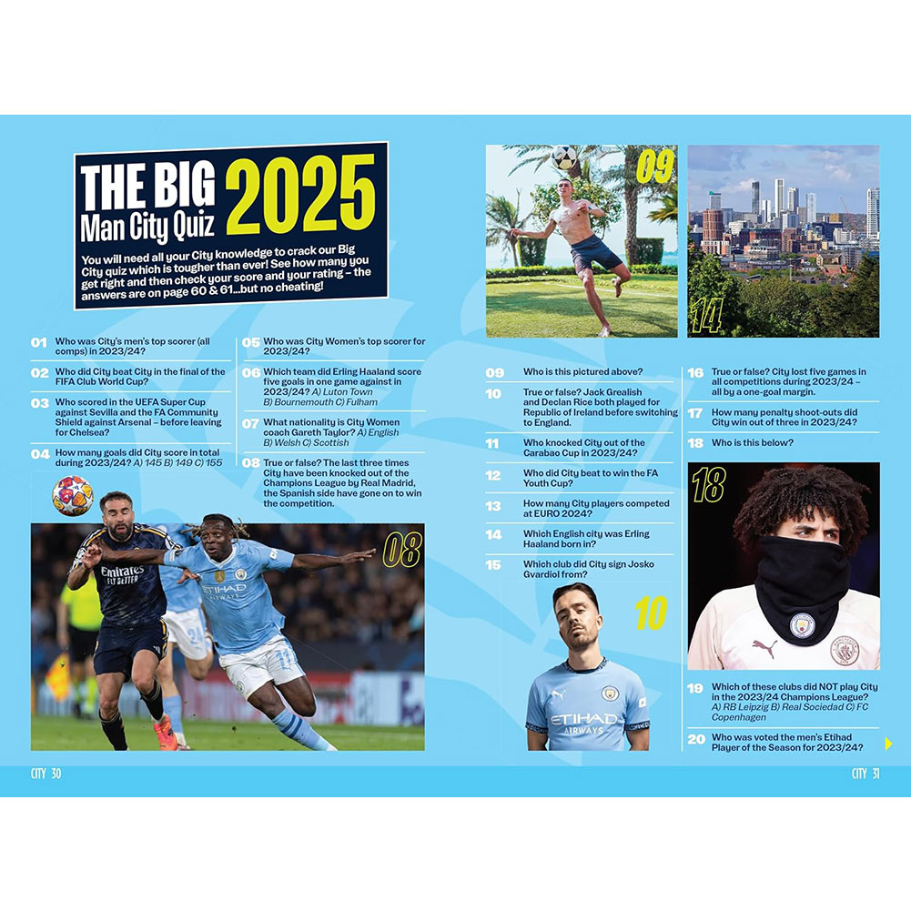 (image for) Manchester City FC Annual 2025