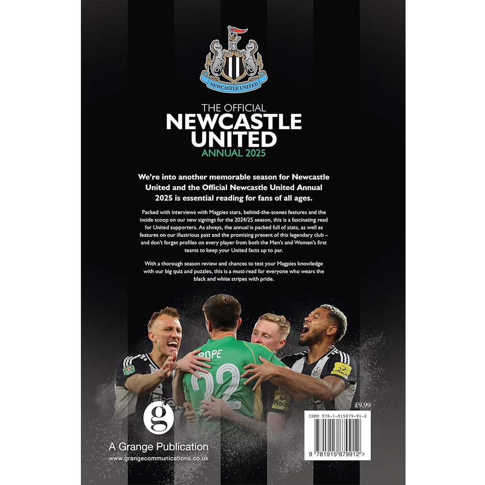 (image for) Newcastle United FC Annual 2025