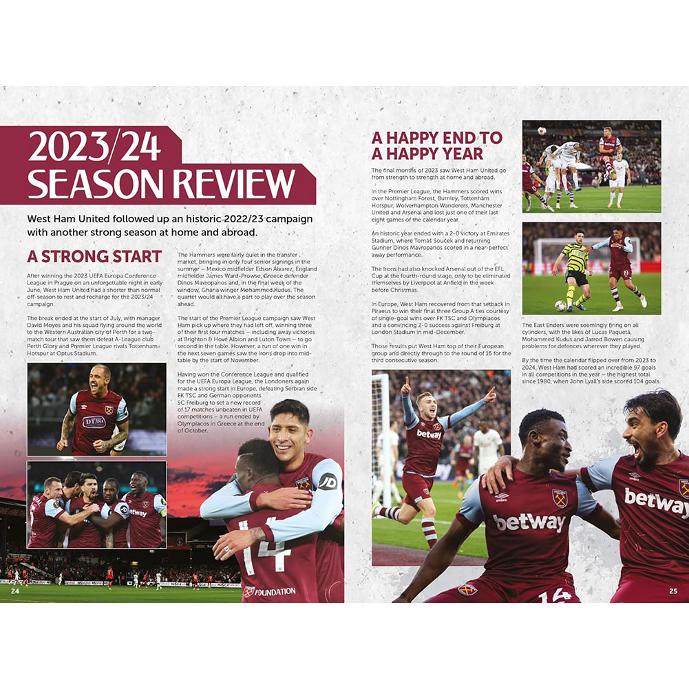 (image for) West Ham United FC Annual 2025