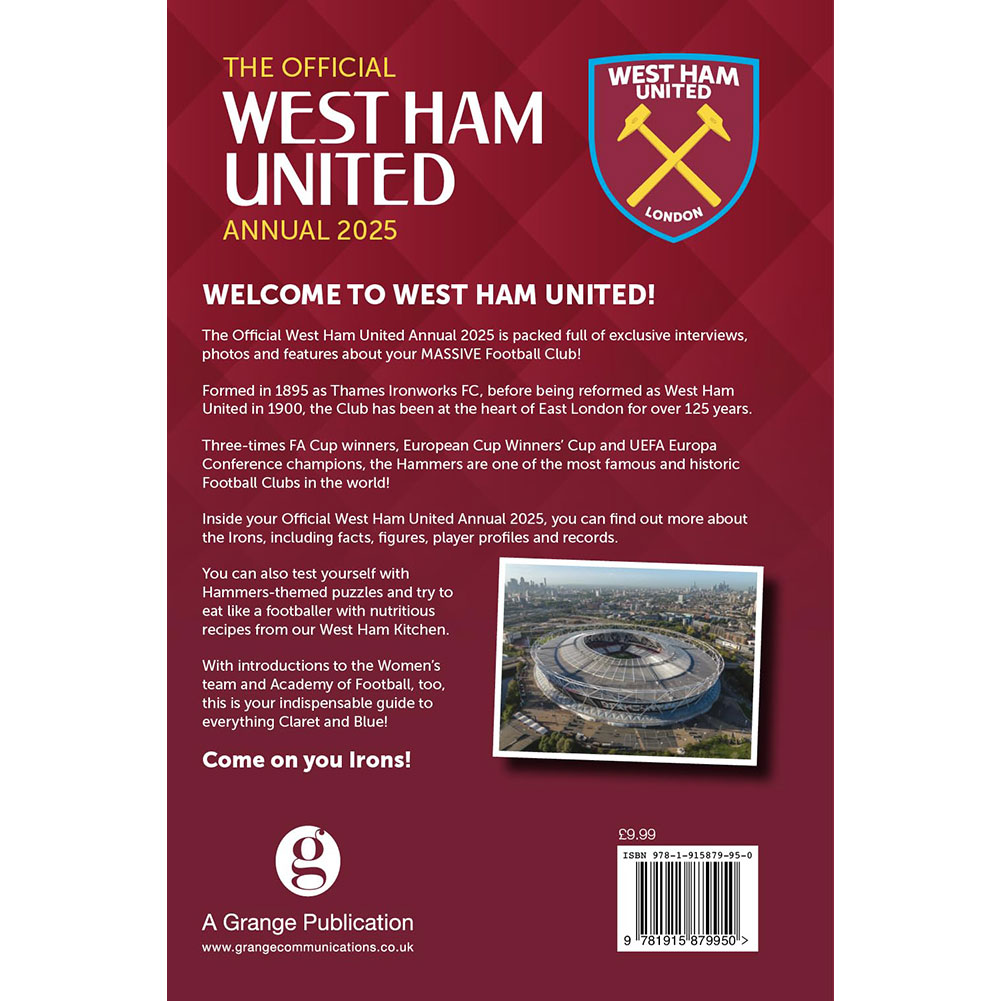 (image for) West Ham United FC Annual 2025