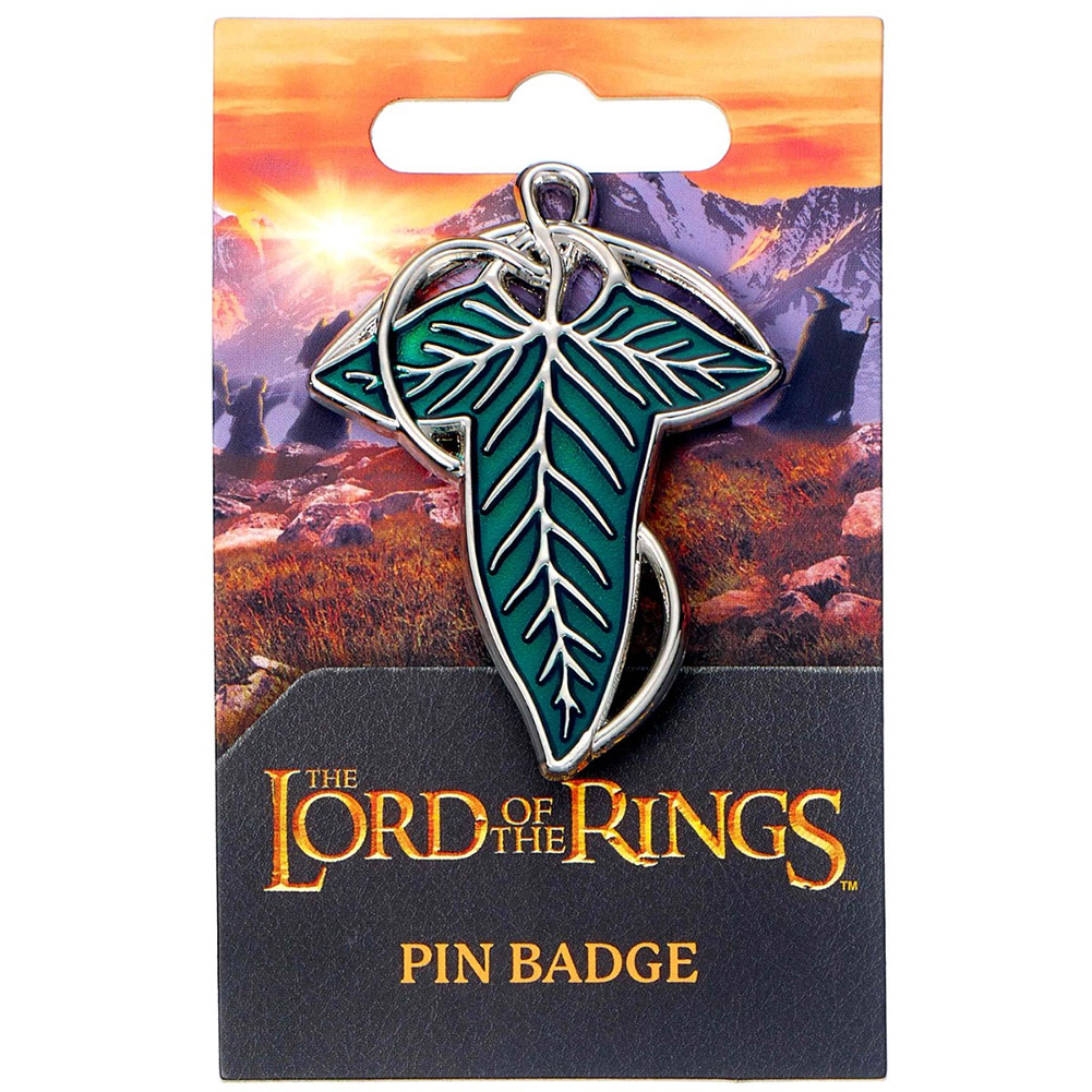 (image for) The Lord Of The Rings Leaf Of Lorien Pin Badge
