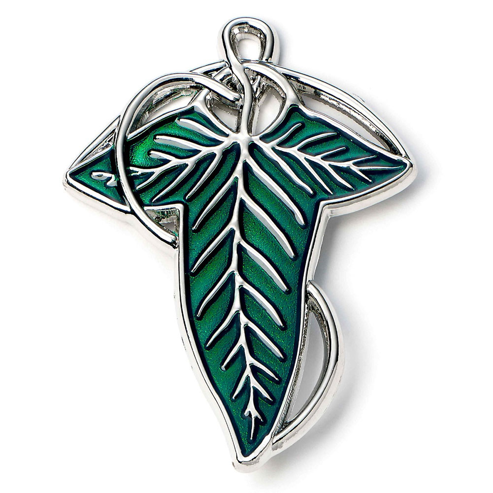 (image for) The Lord Of The Rings Leaf Of Lorien Pin Badge