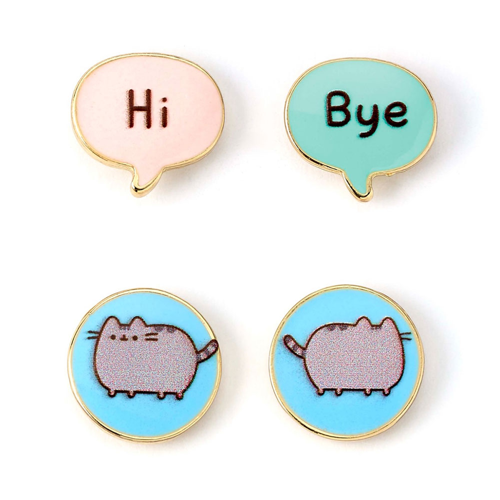 (image for) Pusheen Stud Earrings Set