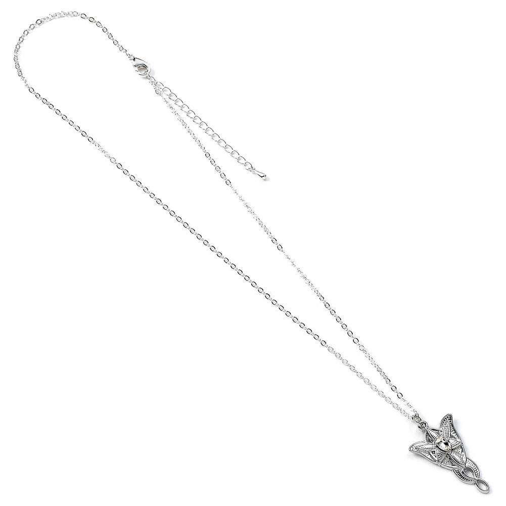 (image for) The Lord Of The Rings Silver Plated Evenstar Necklace