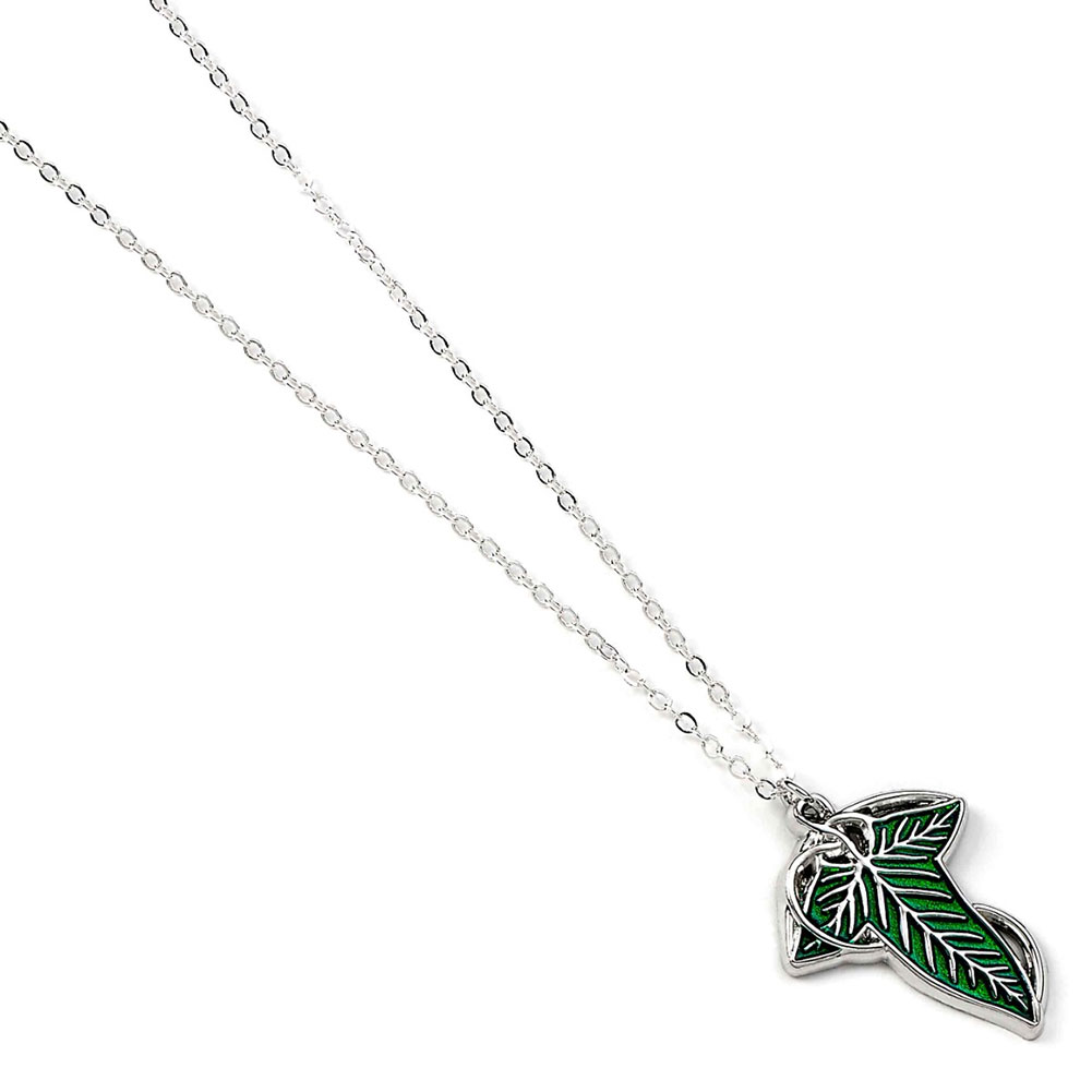 (image for) The Lord Of The Rings Silver Plated Leaf Of Lorien Necklace