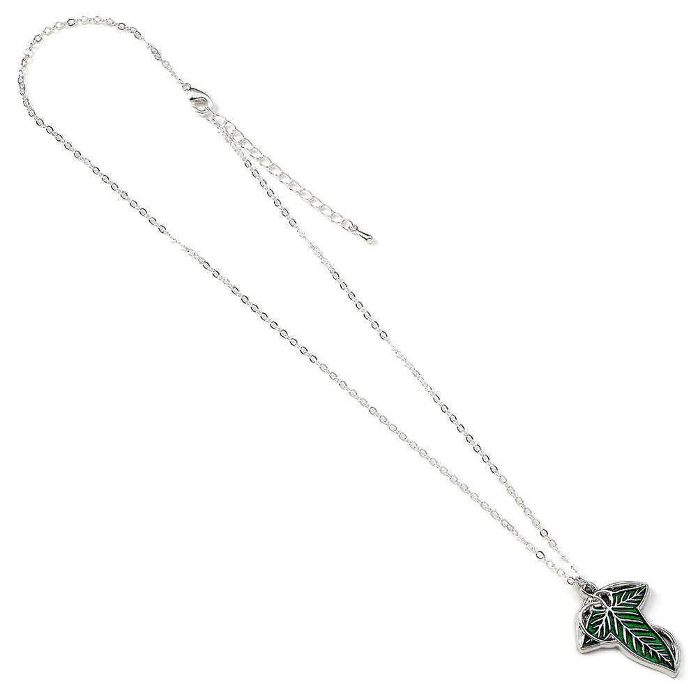 (image for) The Lord Of The Rings Silver Plated Leaf Of Lorien Necklace