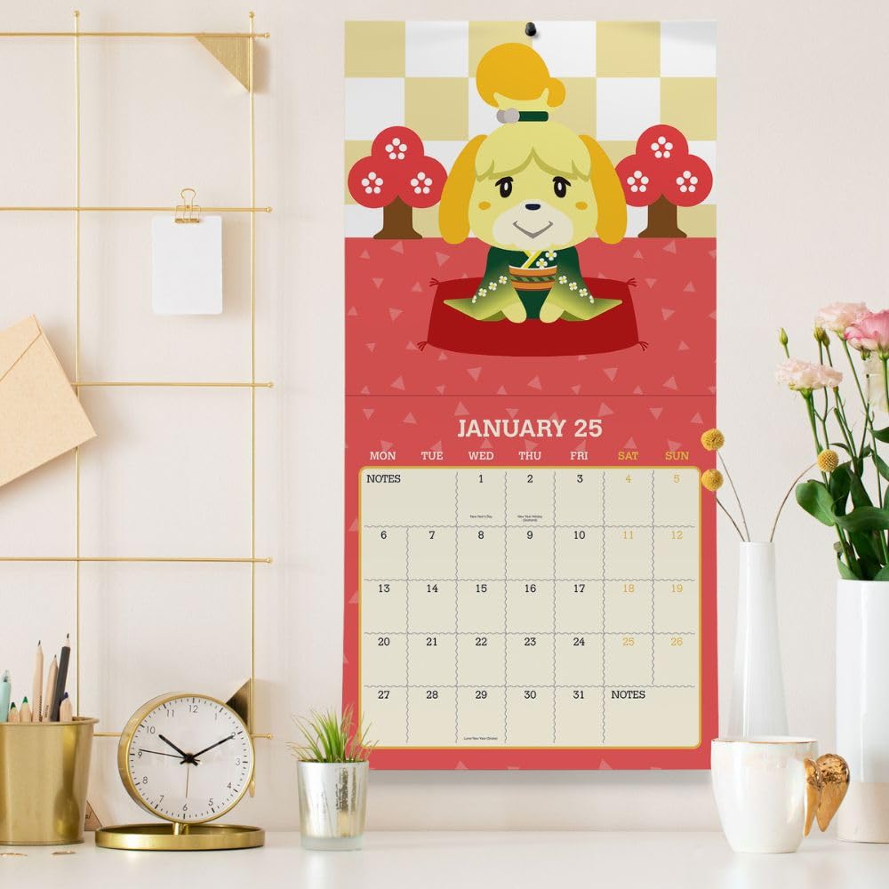 (image for) Animal Crossing Square Calendar 2025