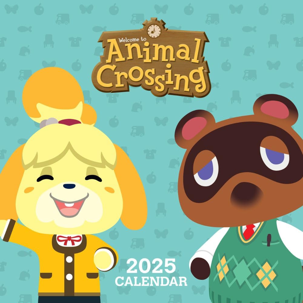 (image for) Animal Crossing Square Calendar 2025
