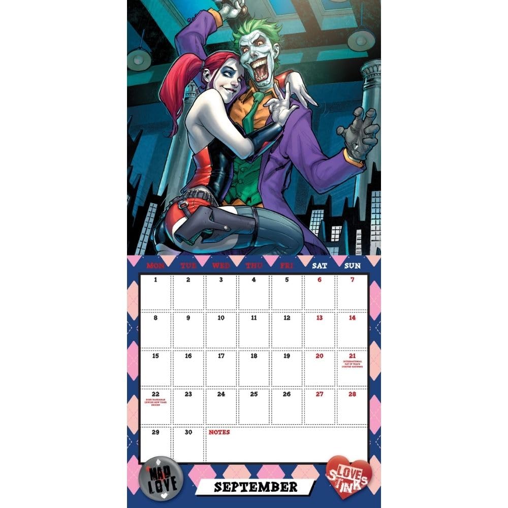 (image for) Harley Quinn Square Calendar 2025