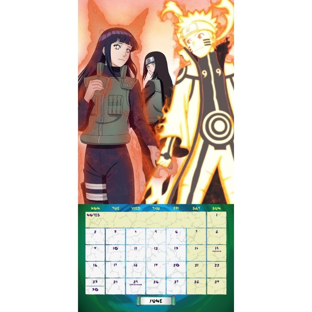 (image for) Naruto: Shippuden Square Calendar 2025