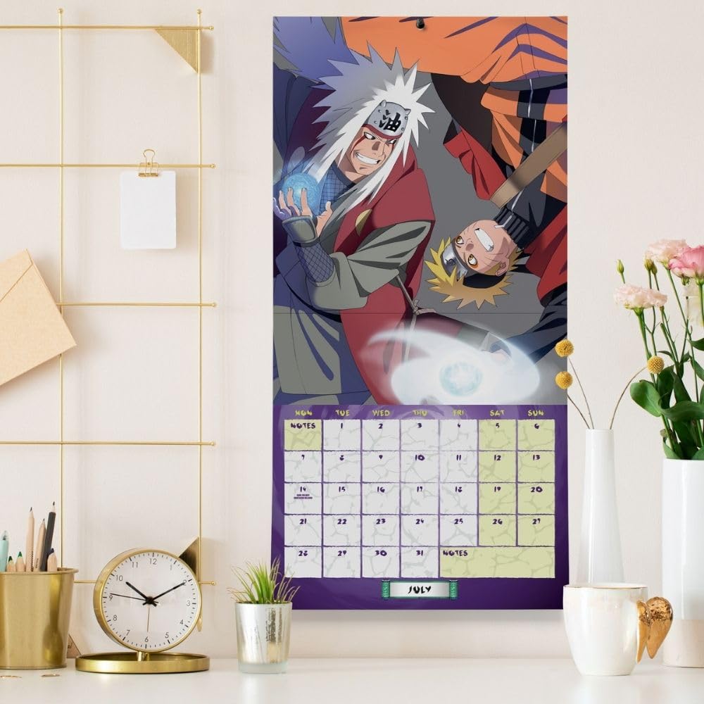 (image for) Naruto: Shippuden Square Calendar 2025