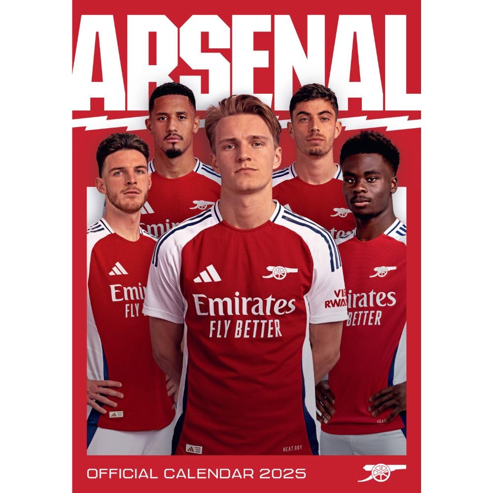 (image for) Arsenal FC A3 Calendar 2025