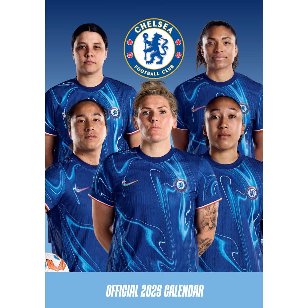 (image for) Chelsea WFC A3 Calendar 2025